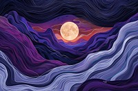 Illustration landscape moon dark caves backgrounds astronomy outdoors.