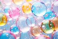 Bubbles water pattern texture backgrounds sphere transparent.
