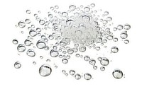 Water with bubbles of air backgrounds water white background.