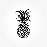 Pineapple plant fruit logo.