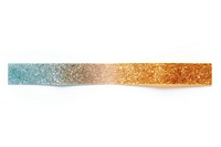 Glitter adhesive strip white background accessories rectangle.