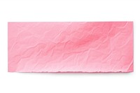 Pink paper adhesive strip backgrounds white background blackboard.