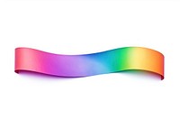 Rainbow adhesive strip white background accessories accessory.