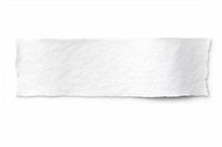 White adhesive strip paper white background simplicity.