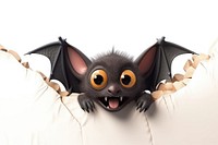 Animal bat wildlife cartoon.