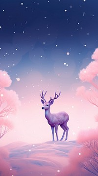 Cute deer dreamy wallpaper outdoors nature mammal.