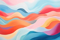 Colorful Mountain high backgrounds abstract painting.