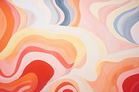 Colorful Mushroom backgrounds abstract painting.