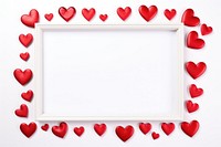 Valentines frame vintage backgrounds rectangle white background.
