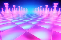 Retrowave chess backgrounds abstract purple.