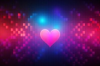Retrowave heartbeat backgrounds abstract purple.