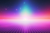 Retrowave particle backgrounds abstract light.