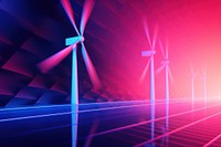 Retrowave windmill backgrounds abstract light.