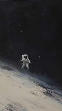 Astronaut starting to run astronomy astronaut space.