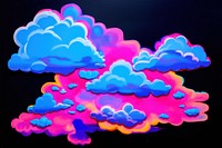 Purple cloud backgrounds pattern.