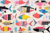 Fishes fish art painting.