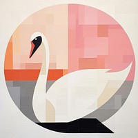 Art painting animal bird.