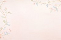 Painting of leaf border backgrounds pattern pink.