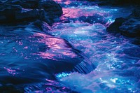 Bioluminescence river background backgrounds outdoors nature.