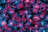 Bioluminescence Roses background rose backgrounds pattern.