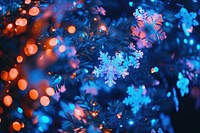 Bioluminescence Snowflake background snow backgrounds snowflake.