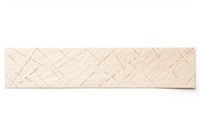 Geometric pattern adhesive strip white background simplicity rectangle.
