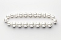 Classic White String of Pearls pearl necklace jewelry.