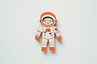 Astronaut cute toy anthropomorphic.