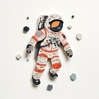Astronaut toy representation creativity.