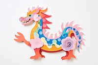 Dragon animal craft representation.