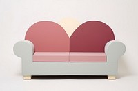 Loveseat furniture relaxation playhouse.
