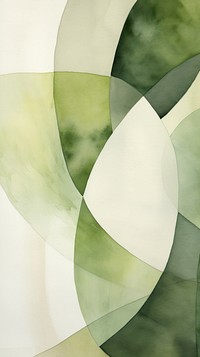 Greenery abstract pattern shape.