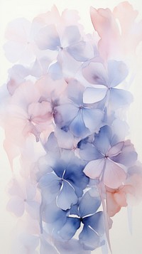 Hydrangea abstract flower petal.