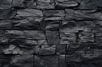 Black granite wall architecture rock.