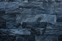Dark blue granite wall architecture rock.