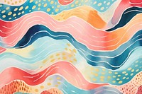 Bohemian pattern backgrounds abstract painting.