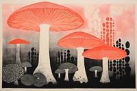 Mushroom plant red creativity.