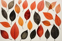 Autumn leaves backgrounds pattern texture.