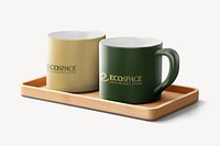 Coffee mug mockup psd