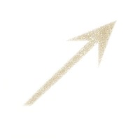 Glitter arrow icon white background triangle weaponry.