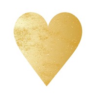 Glitter gold icon backgrounds shape heart.