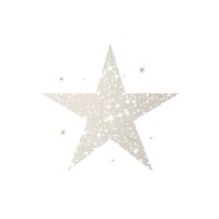 Glitter star icon symbol shape white.