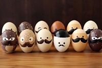 Eggs brown food representation.