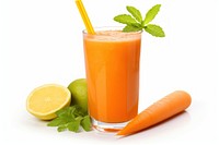 Baby carrot juice smoothie drink fruit.