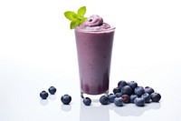 Blueberry smoothie milkshake dessert fruit.