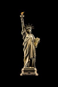 Statue of Liberty in New York statue sculpture representation.