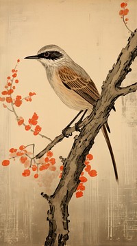 Illustration of bird painting animal art.