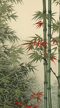 Illustration of bamboo plant tranquility backgrounds.
