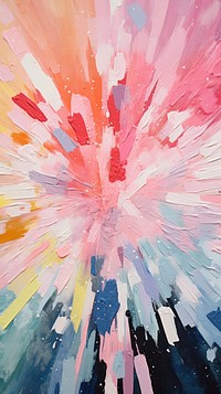 Fireworks abstract painting art.