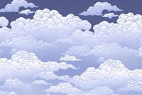 Chinese style clouds backgrounds pattern nature.